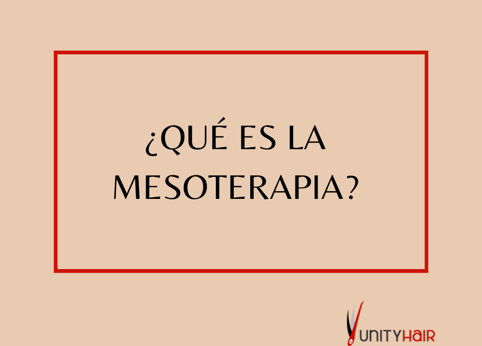 ¿Qué es la mesoterapia?