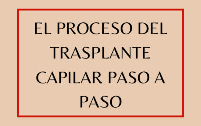 Como es el proceso del trasplante capilar