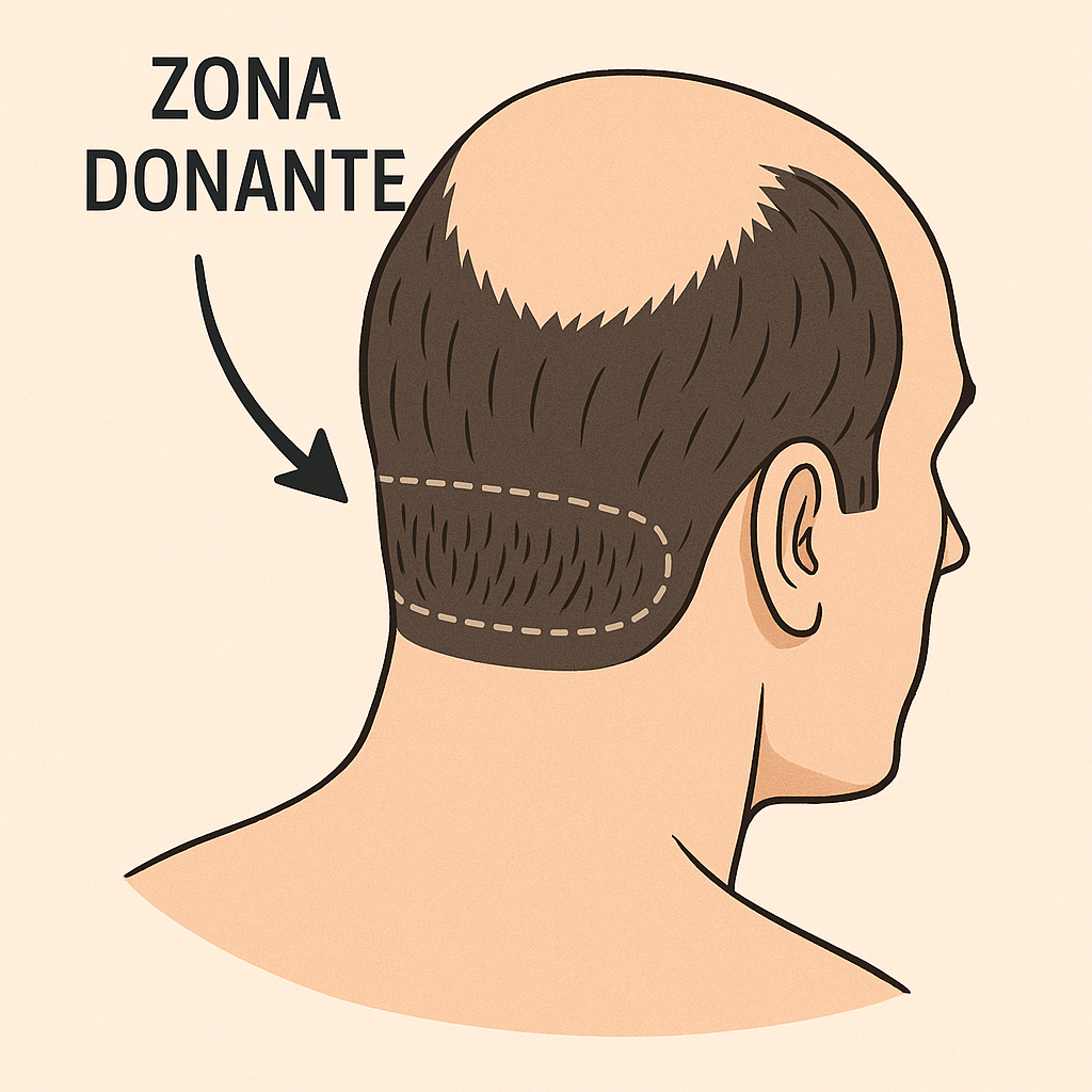 Es posible hacer un injerto capilar con poca zona donante