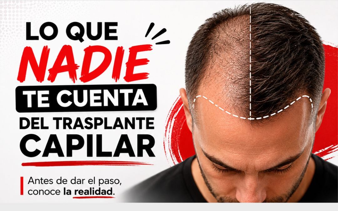Lo que NADIE te cuenta del trasplante capilar